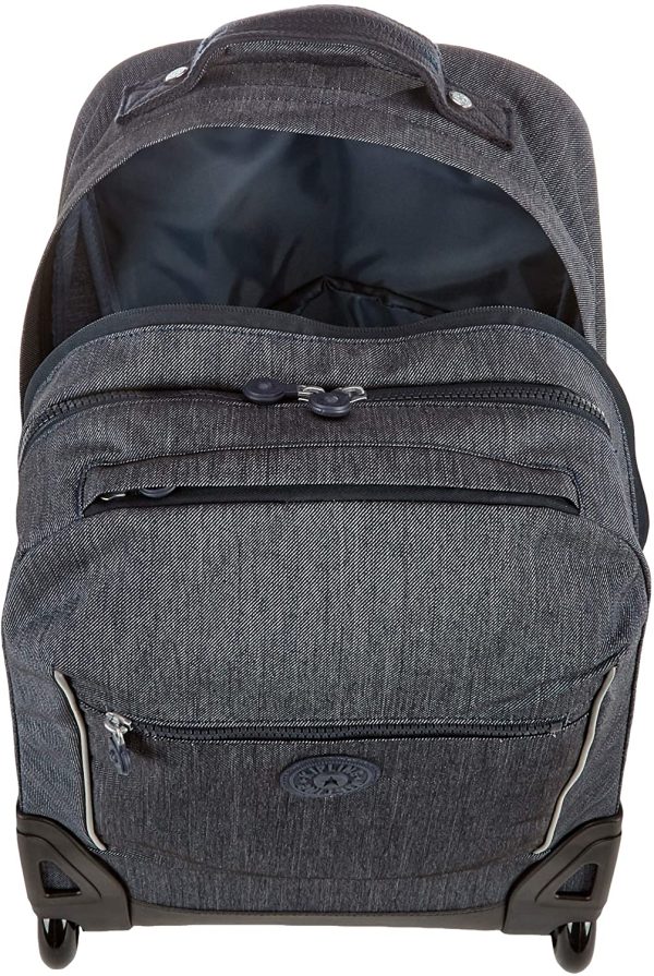 Kipling Sari Sac à Dos à Roulettes pour Enfants, 48 cm, 25 Litres, Bleu (Marine Navy) – Image 5