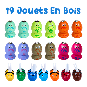 Jouets magnétiques en Bois