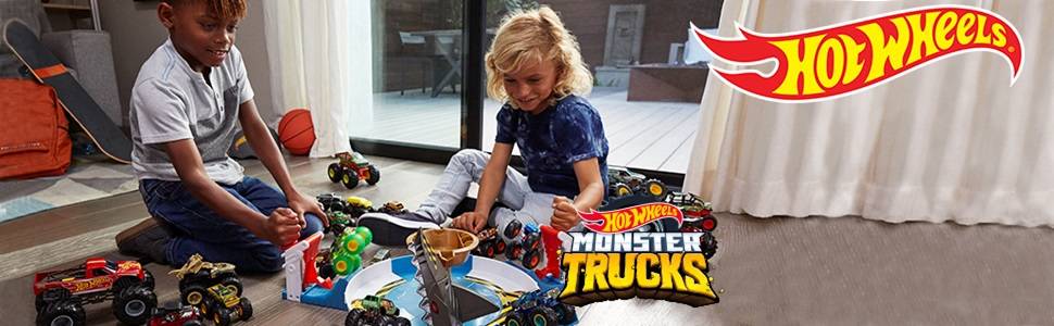 Assortiment Véhicules Monster Trucks Hot Wheels