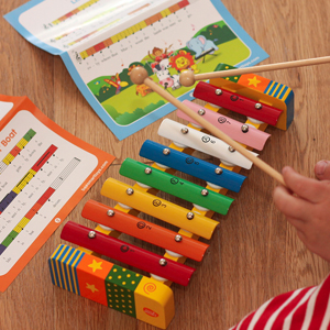 Xylophone en bois pour enfants: jouet musical de taille parfaite pour enfants, Glockenspiel