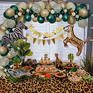 Decoration Anniversaire Jungle Garcon