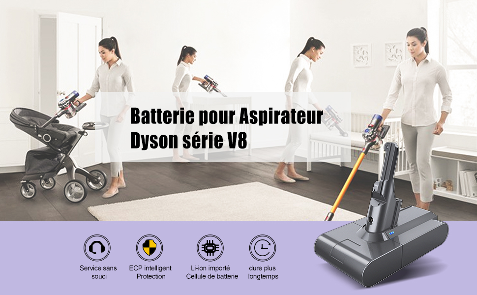 dyson v8 batterie