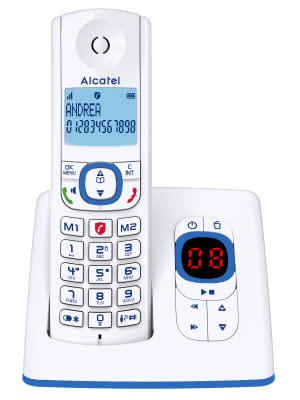 ALCATEL F530 voice solo bleu avec blocage des appels indesirables