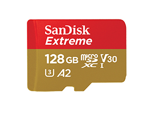 SanDisk Extreme microSD card