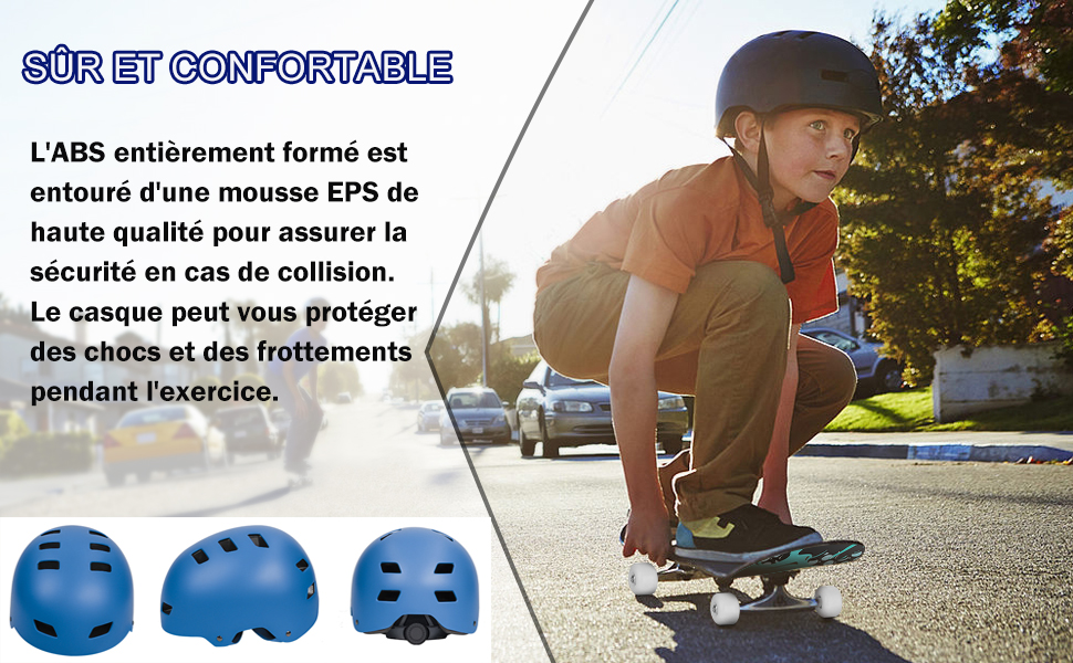  Casque de Skateboard