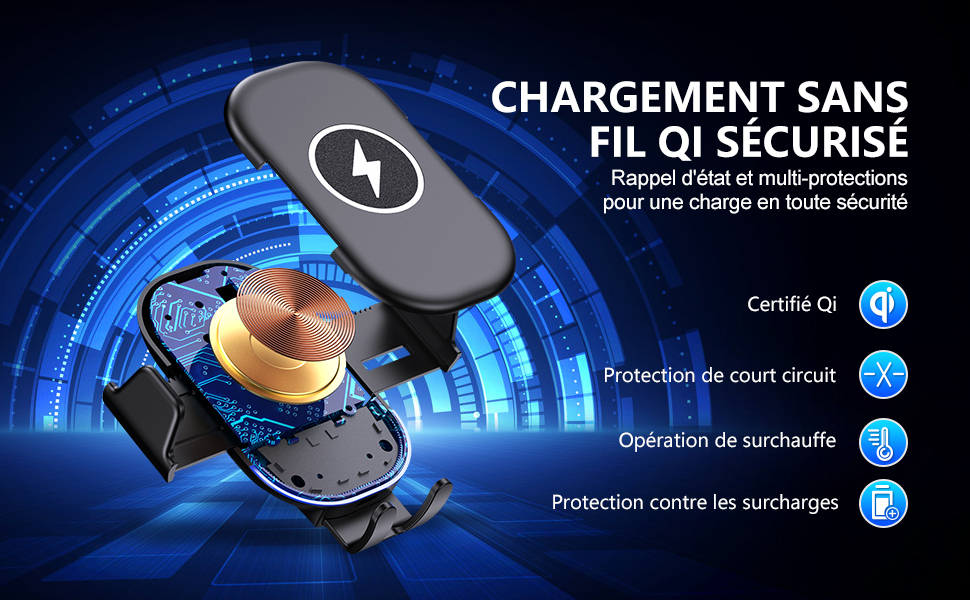 Chargeur Induction Voiture