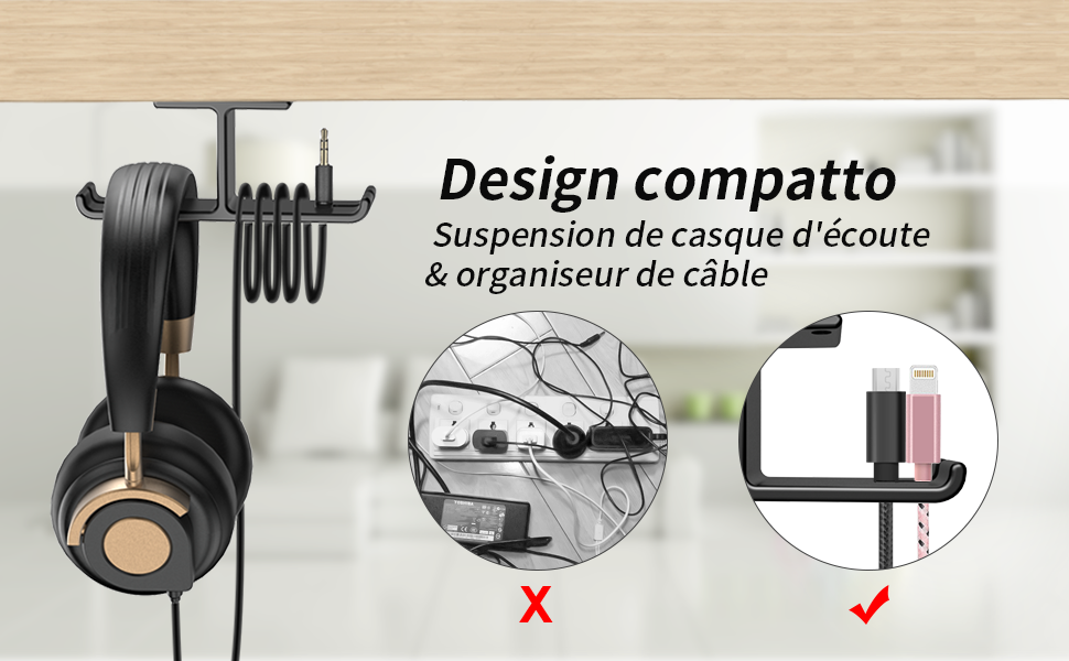 support casque