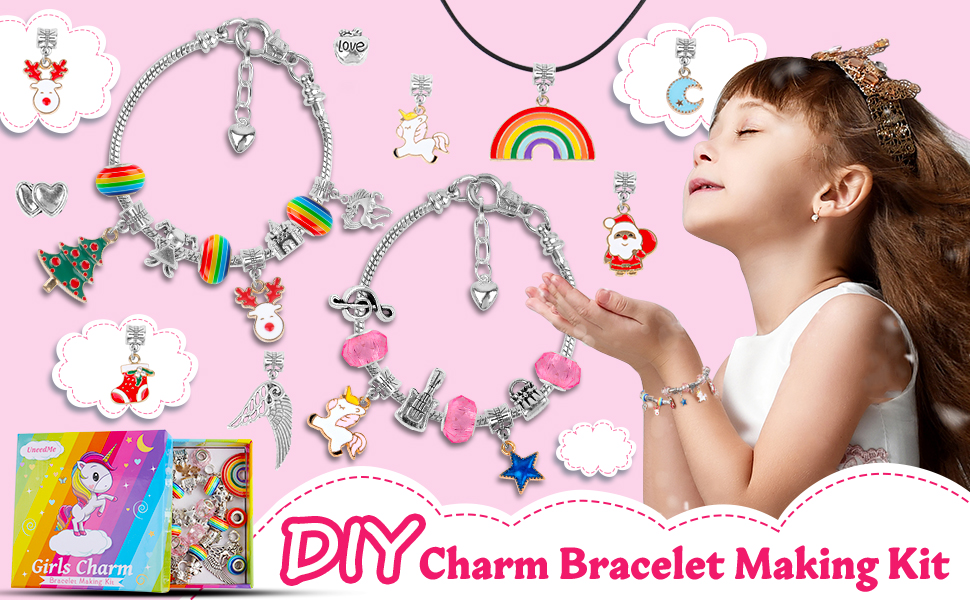 Cadeau Fille 10 Ans Calendrier de L'Avent Fille Jouet Fille 5 Ans Jouet Fille 6 Ans Bracelet Fille