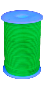 corde fluorescente, cordelette fluo, cordelette néon pour déco fluo, déco pour soirée fluo, fil uv