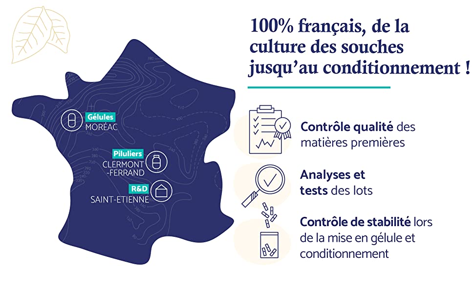 Apyforme complément alimentaire probiotique Lactobacilus Gasseri l gasseri Fabriqué en France