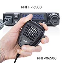 PNI VX6500, microphone compatible avec fonction VOX et filtre ANC