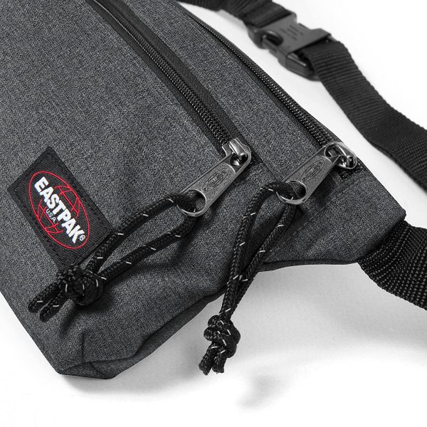 Eastpak Talky Sac banane, 23 cm, 2 L, Gris (Black Denim)