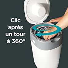 poubelle avec recharges