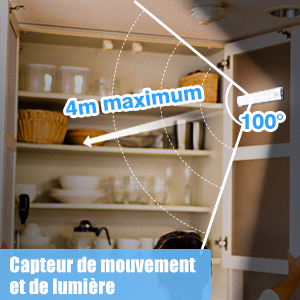 lampe detecteur de mouvement interieur