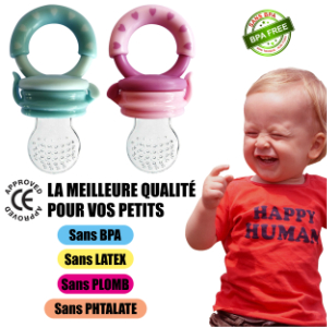 BEBI BORN - Materiaux tétine grignoteuse bébé - Normes CE