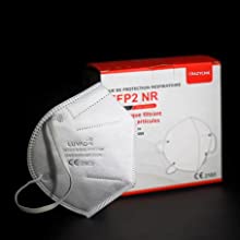 CRAZYCHIC - Masque FFP2 NR - Norme CE EN149 - Masque de Protection Respiratoire Certifié