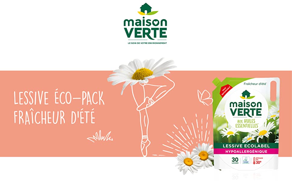 Lessive ÉCO-PACK FRAÎCHEUR D’ÉTÉ