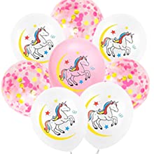 Decoration Anniversaire Licorne Fille