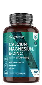 Calcium Magnésium Zinc 