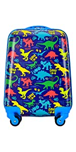 BONTOUR Valise pour Enfant(Dinosaure)