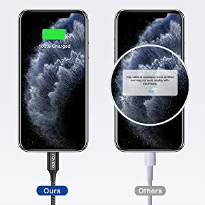 Câble iPhone Chargeur