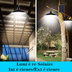 Lampe Solaire Extérieur intérieur