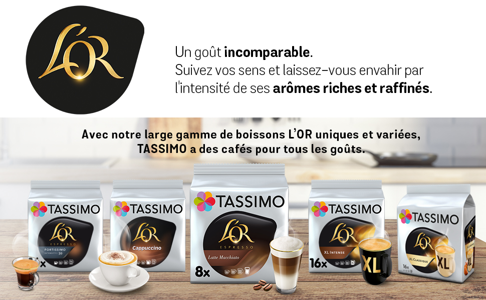 Tassimo L'Or café variété gamme dosette