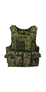 QMFIVE MOLLE RRV Gilet d'assaut