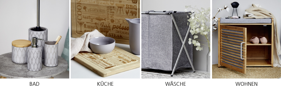 Wenko est expert pour les assistants ménagers, accessoires de salle de bain tendance, systèmes de rangement pour la cuisine.