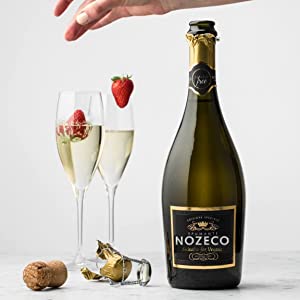 nozeco; vin blanc; vin mousseux; pétillant; crémant; champagne, prosecco; sans alcool; aperitif; 