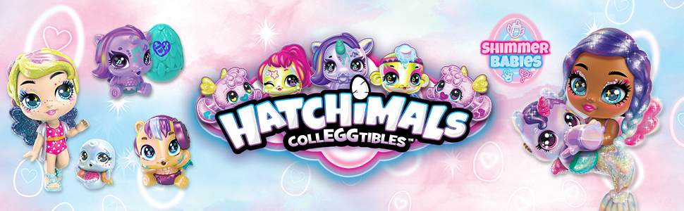 Hatchimals Oeuf à craquer Fée Collectionnable Bébés Shimmer Babies Babysitters 