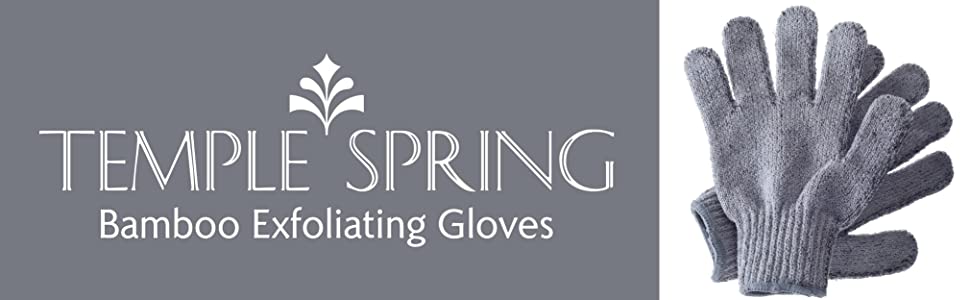 Temple Spring Gants Exfoliants