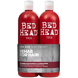 tigi bed head bedhead urban antidotes resurrection shampooing apres-shampooing cheveux abimes 