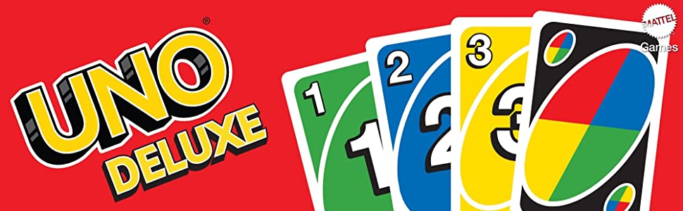 UNO Deluxe jeu de société et de cartes, K0888