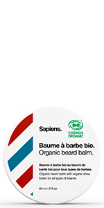 baume a barbe bio par sapiens barbershop