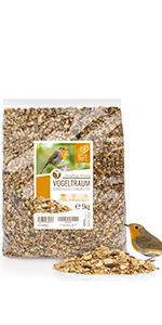 Nourriture pour oiseaux de qualité supérieure, 5kg