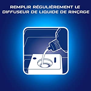 remplir régulièrement le diffuseur de liquide rinçage