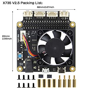 raspberry pi X735