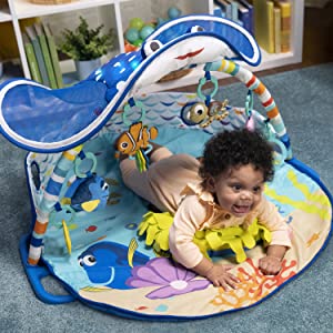 bright starts disney baby tapis d'eveil eveil jouetbebe nemo 