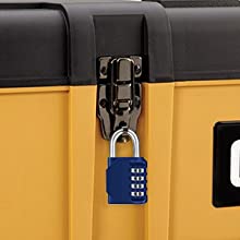 boîte à outils tiroir armoire garde-manger pélican mallette pistolet valise combinaison cadenas cadenas à code