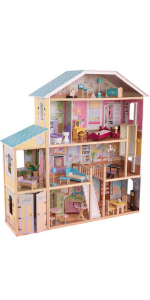 KidKraft Majestic Mansion Dollhouse, KidKraft Dolls House, Wooden Dolls House