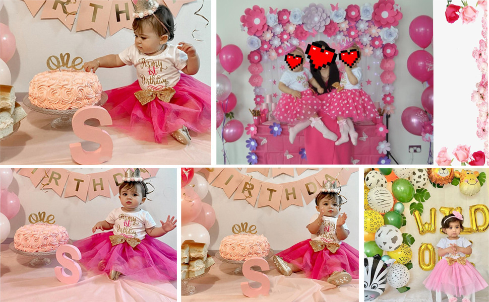  Bébés Filles Anniversaire Robe