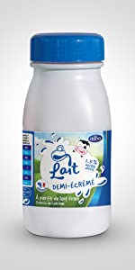 demi ecreme lait