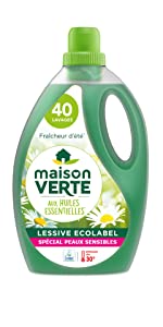 Lessive Liquide Fraîcheur d&#39;Été aux Huiles Essentielles