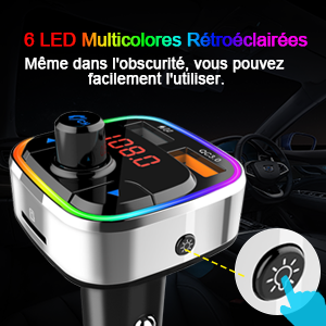 Rétroéclairé LED coloré