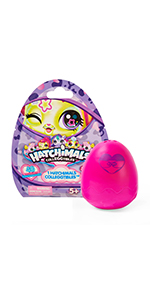 Hatchimals Oeuf à craquer Collectionnable Bébés Shimmer Babies Biberon Tétine Hochet Surprise