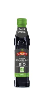 tramier vinaigre balsamique de modène bio sans colorant ni caramel