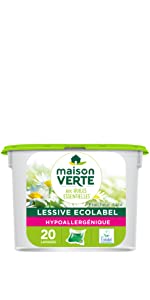 Lessive Caspules aux Huiles Essentielles BIO