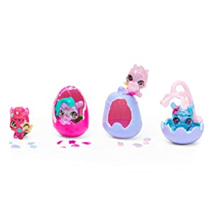 Hatchimals Oeuf à craquer Collectionnable Bébés Shimmer Babies Biberon Tétine Hochet Surprise