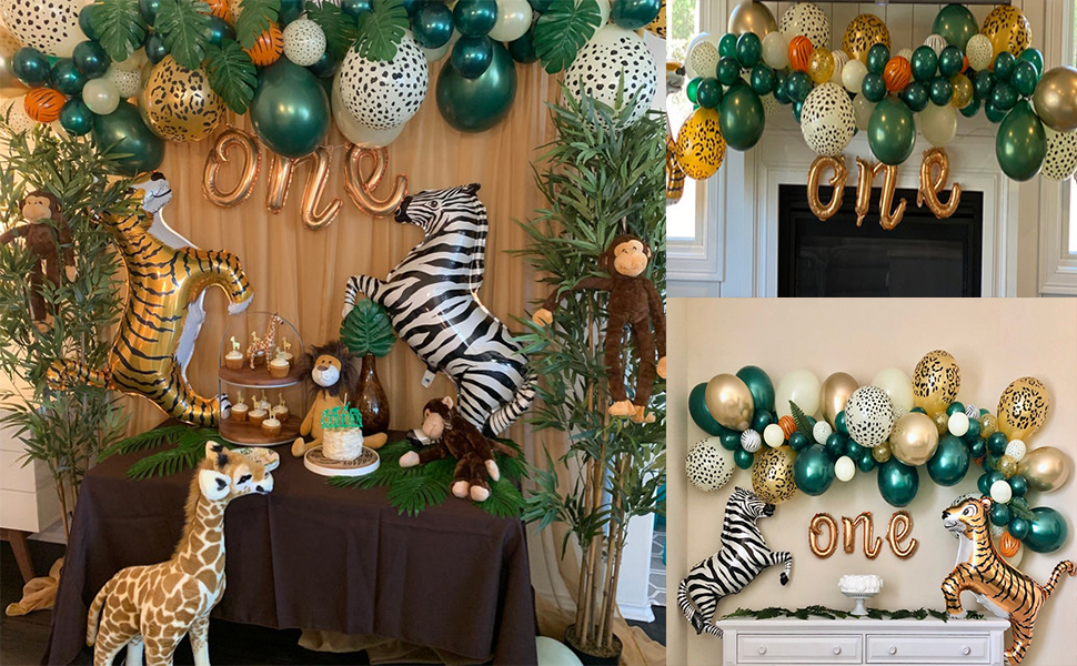 Decoration Anniversaire Jungle Garcon